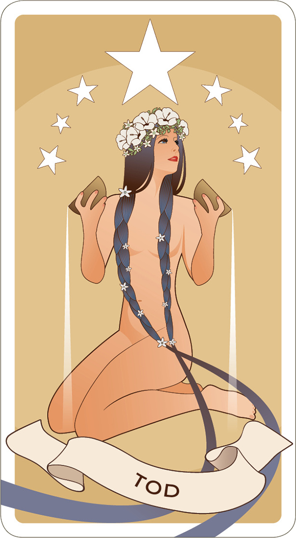 Der Tod, Arkanum XIII des Tarot - Tarotkarte 2027