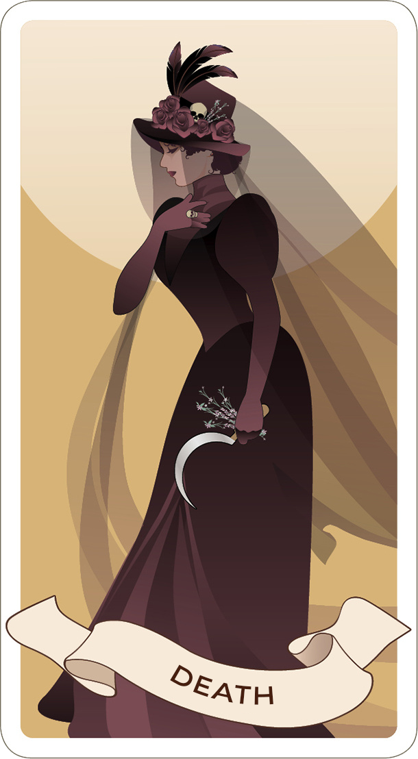 Death, arcanum XIII of the tarot - 2027 tarot card